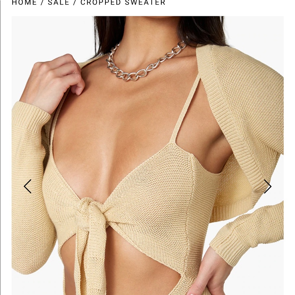 WeWoreWhat sweater NWT